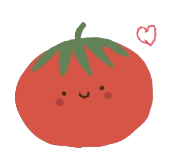 A cute dancing tomato